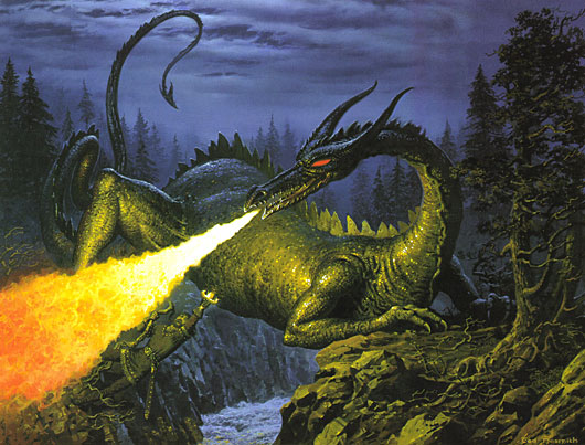 File:Ted Nasmith - The Slaying of Glaurung.jpg