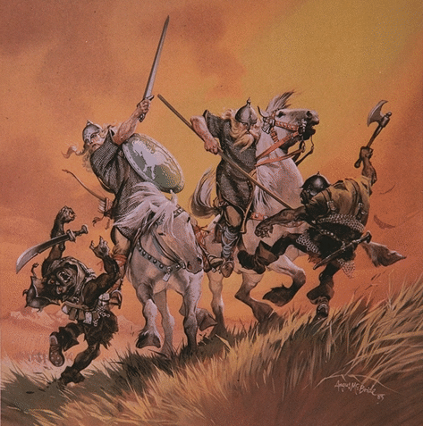 File:Angus McBride - Rohirrim.gif