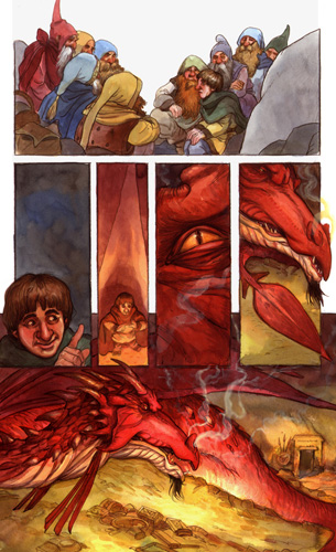 File:David T. Wenzel - Smaug Awakes.jpg