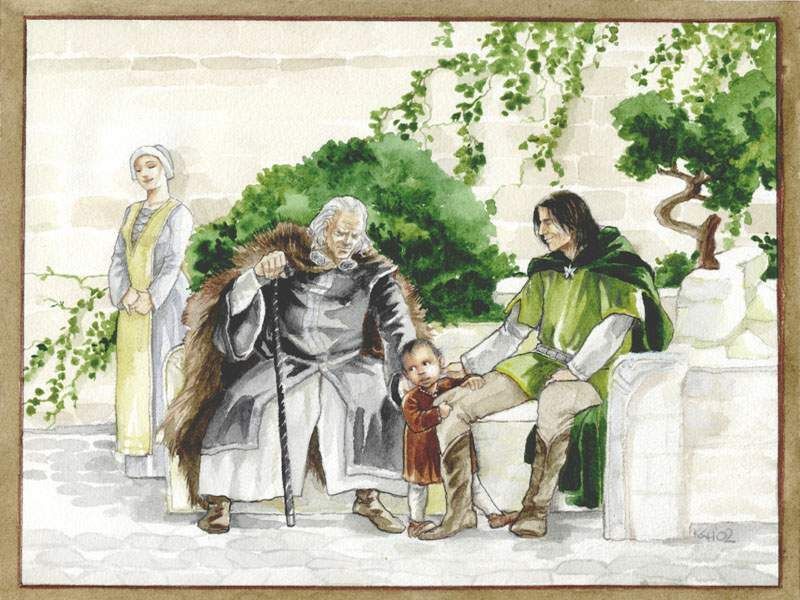 File:Catherine Chmiel - Ecthelion,Thorongil and Boromir study.jpg
