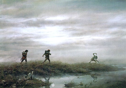 File:Ted Nasmith - Through the Marshes.jpg