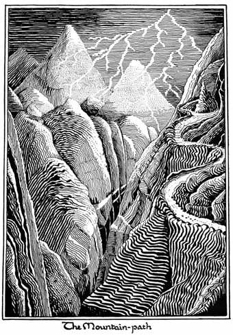 File:J.R.R. Tolkien - The Mountain-path.jpg