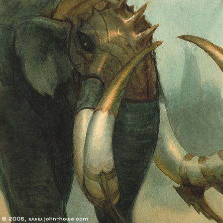 File:John Howe - Mûmak.jpg