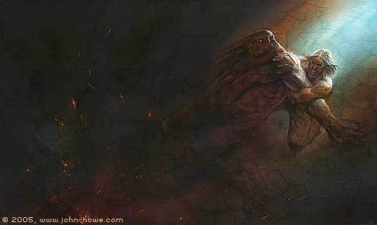 File:John Howe - Beowulf Battles Grendel.jpg