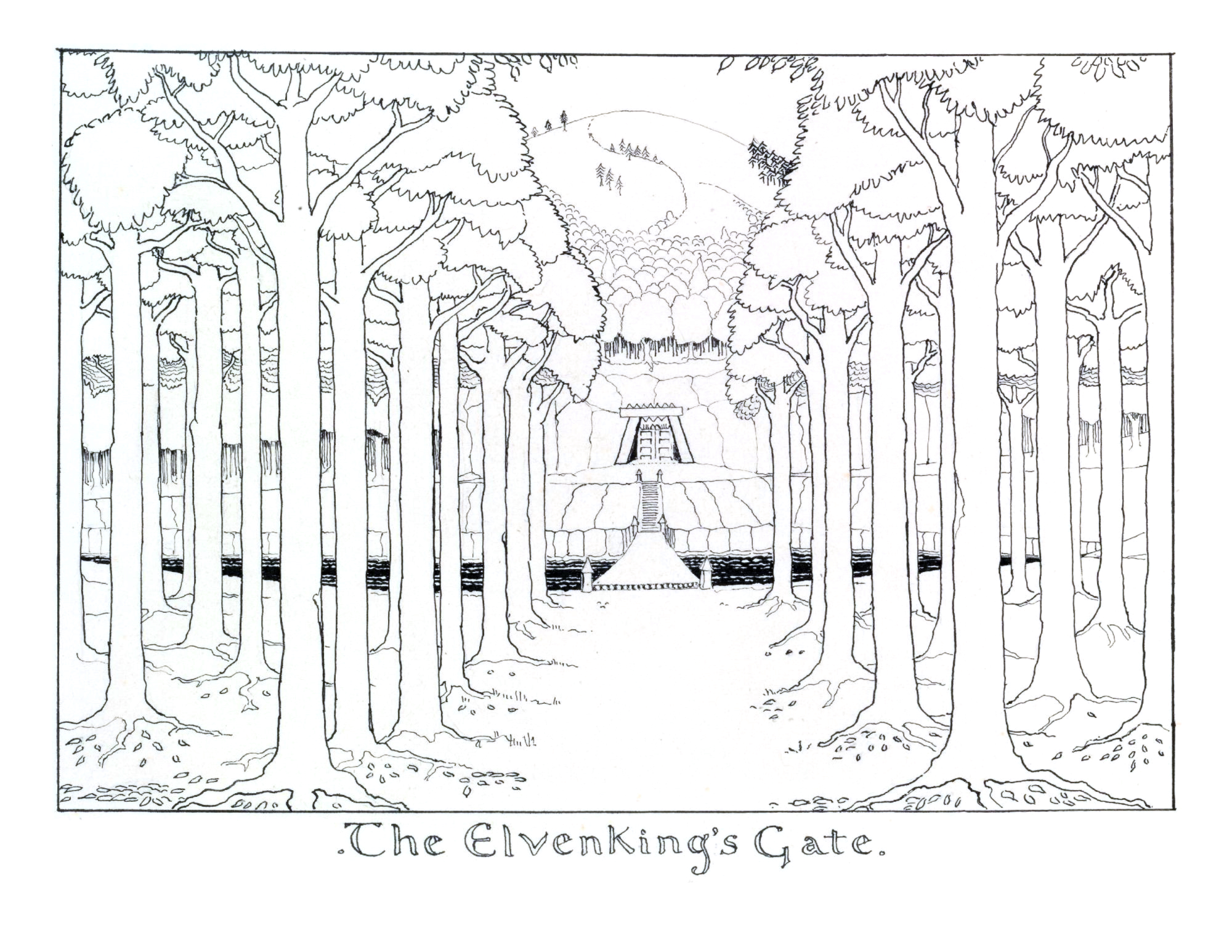 J.R.R. Tolkien - The Elvenking's Gate (II).jpg