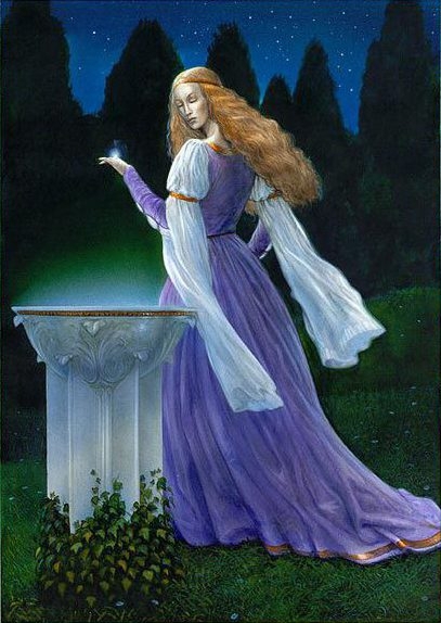 File:John Howe - Galadriel.jpg