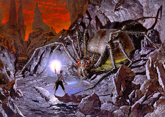 File:Ted Nasmith - Shelob's Retreat.jpg