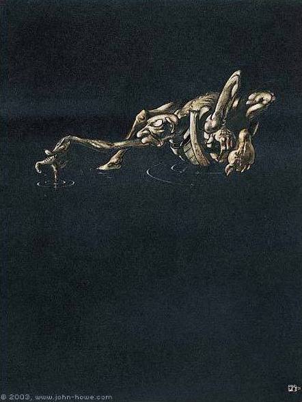 File:John Howe - Riddles in the Dark - Gollum.jpg
