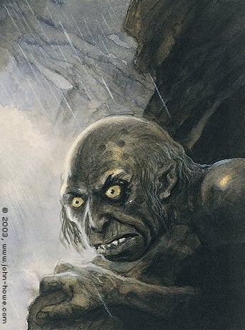 File:John Howe - Gollum.jpg