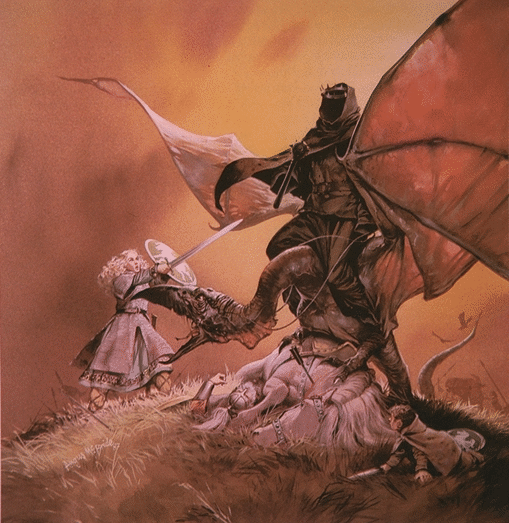 File:Angus McBride - Eowyn against Witch-king.gif