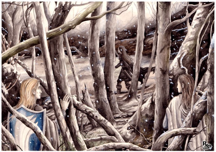 File:Peter Xavier Price - Tuor's sighting at Lake Ivrin.jpg