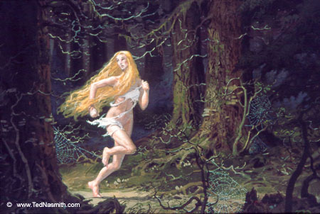 File:Ted Nasmith - Nienor Flees Into the Woods.jpg