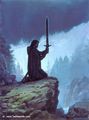 Ted Nasmith - Túrin Prepares to Take His Life.jpg