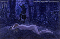 Ted Nasmith - Túrin Discovers Nienor at the Mound of Finduilas.jpg