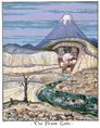 J.R.R. Tolkien - The Front Gate (Colored by H.E. Riddett).png