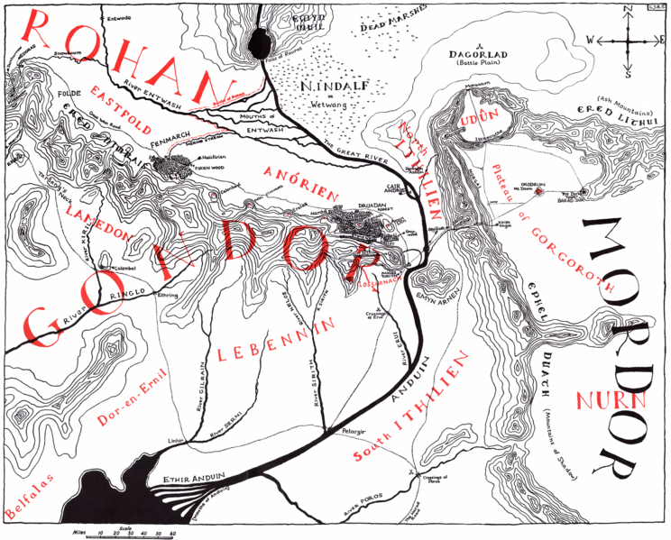 File:Christopher Tolkien - Map of Rohan, Gondor, and Mordor.png